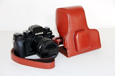 奥帕图品牌设计 富士X-T1(水晶皮)专用相机包与皮套全方位解析